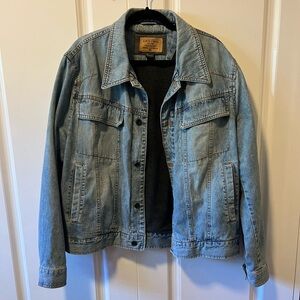 Oversized denim jacket